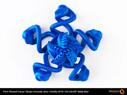 Fillamentum Extrafill PLA Noble Blue nyomtatószál, királykék 1000g