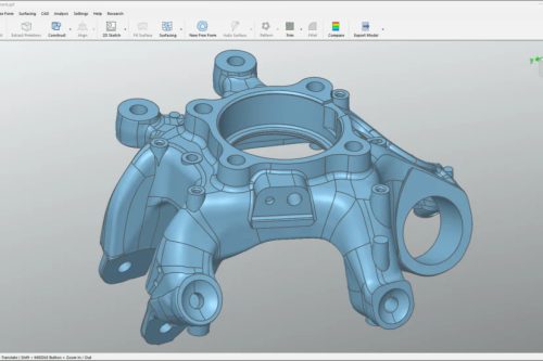 QuickSurface Pro 3D visszamodellező szoftver