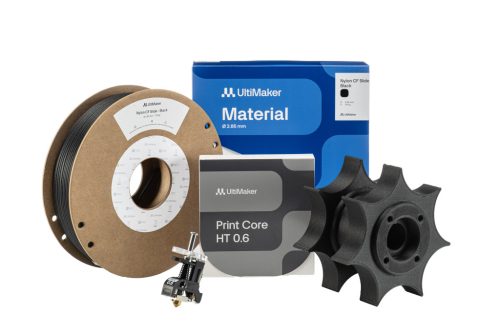 Ultimaker Nylon CF Slide nyomtatószál, fekete