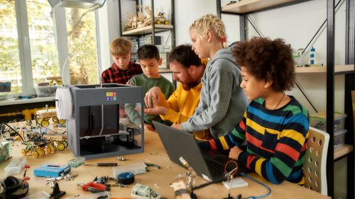 CraftBot PLUS Pro 3D nyomtató, antracitszürke