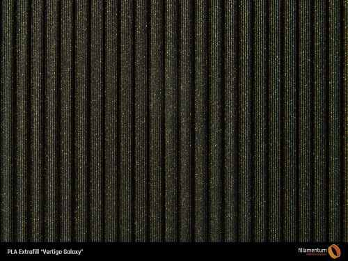Fillamentum Extrafill PLA Vertigo Galaxy nyomtatószál, vertigo fekete