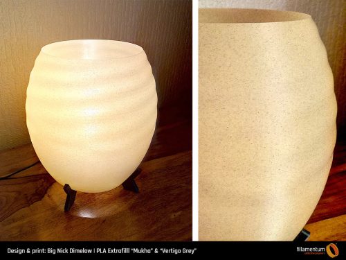 Fillamentum Extrafill PLA Mukha nyomtatószál, homokkő 750g