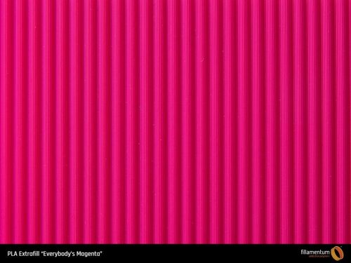 Fillamentum Extrafill PLA Everybody's Magenta nyomtatószál, magenta 1000g