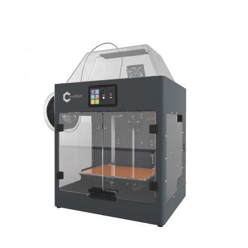 Craftbot FLOW 3D nyomtató - Expert csomag, antracitszürke