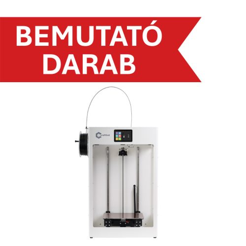 Craftbot FLOW XL 3D nyomtató, fehér - bemutató darab