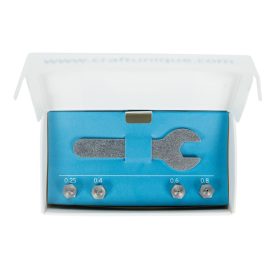 Craftbot Plus Pro / 3 N1 acél fúvóka készlet (4 db)