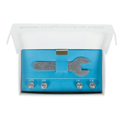 Craftbot Plus Pro / 3 N1 acél fúvóka készlet (4 db)