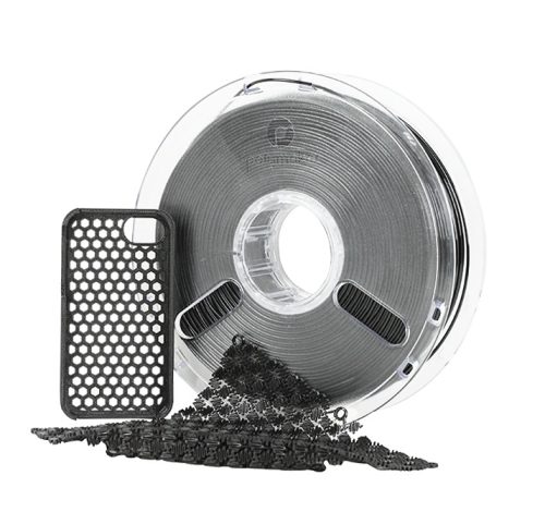 Polymaker PolyFlex TPU-95A Black nyomtatószál, fekete