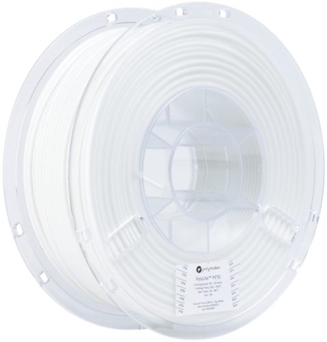 Polymaker PolyLite PETG White nyomtatószál, fehér