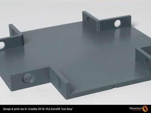 Fillamentum Extrafill PLA Iron Grey nyomtatószál, acél szürke, 1000g