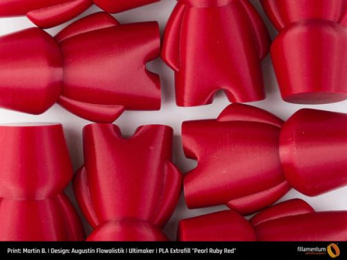 Fillamentum Extrafill PLA Pearl Ruby Red nyomtatószál, gyöngyház rubinvörös 750g