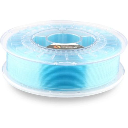 Fillamentum Extrafill  PLA nyomtatószál, Crystal Clear Iceland Blue, áttetsző jég kék
