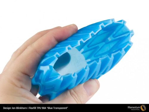 Fillamentum Flexfill TPU 98A Sky Blue nyomtatószál, égkék