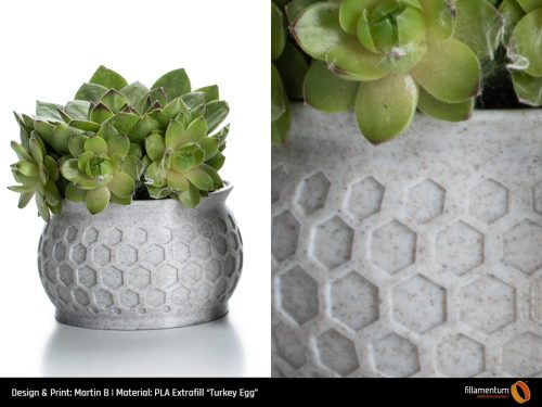 Fillamentum Extrafill PLA Turkey Egg nyomtatószál, kőhatású