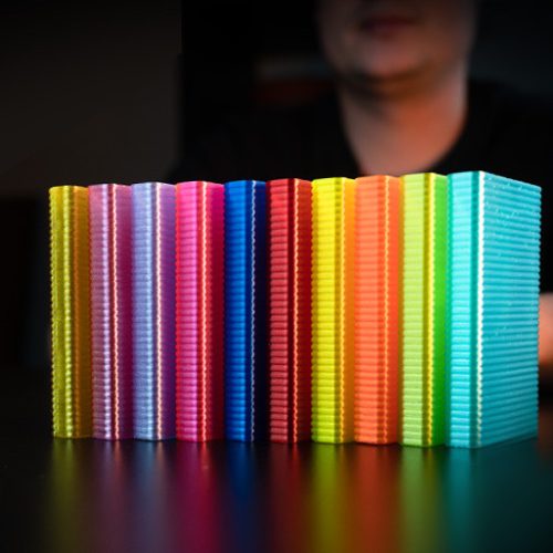 Fillamentum PETG Red Hood Transparent nyomtatószál, áttetsző piros