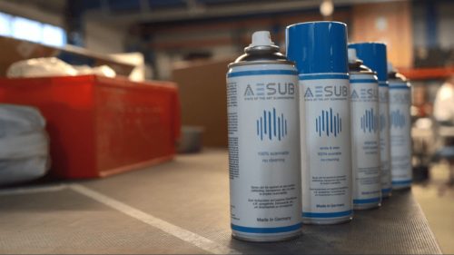 AESUB Blue elillanó mattító szkenner spray