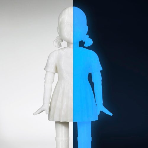 Polymaker Panchroma PLA Glow Blue nyomtatószál, sötétben világító kék