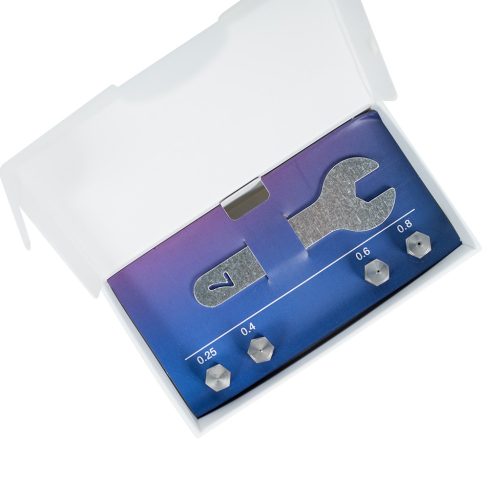 Craftbot Flow Gen acél fúvóka készlet (4 db)