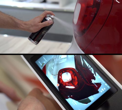 AESUB Transparent elillanó mattító szkenner spray