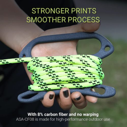 Polymaker Fiberon ASA-CF08 Black nyomtatószál, fekete