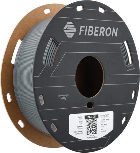 Polymaker Fiberon PA6-GF25 Grey nyomtatószál, szürke