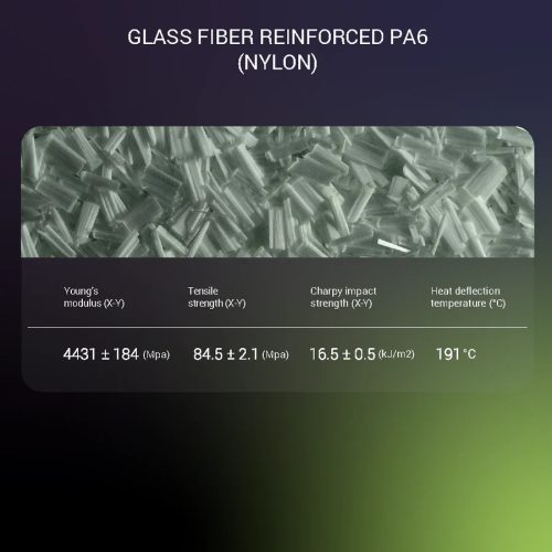 Polymaker Fiberon PA6-GF25 Grey nyomtatószál, szürke