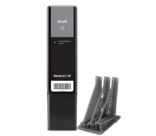 Formlabs Draft V2 resin (Form 3; gyors nyomtatási sebességű műgyanta)