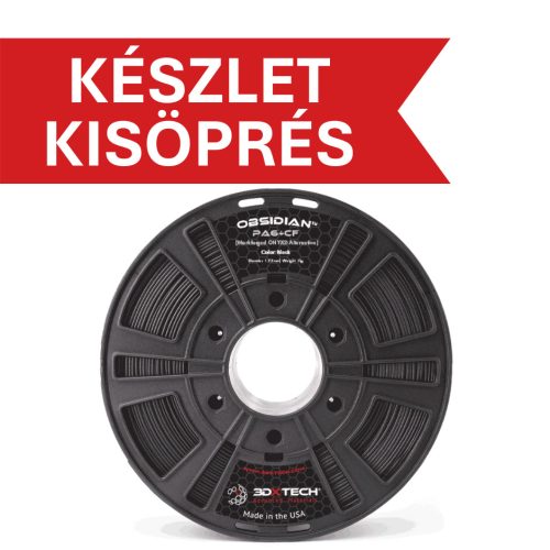 3DXTech Obsidian PA6+CF nyomtatószál, 1000 g