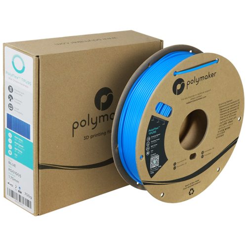 Polymaker PolyFlex TPU-95A Blue nyomtatószál, kék