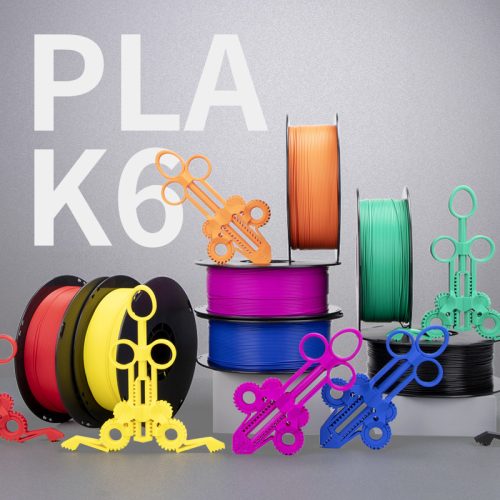 Kexcelled PLA K6 Tough WHT nyomtatószál, fehér