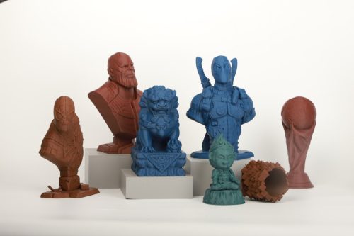 Kexcelled PLA K6 CF10 Lite CBU nyomtatószál, farmerkék