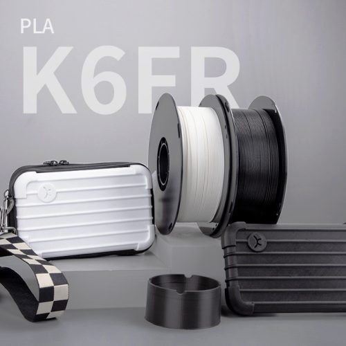 Kexcelled PLA K6 FR BLK lángálló nyomtatószál, fekete