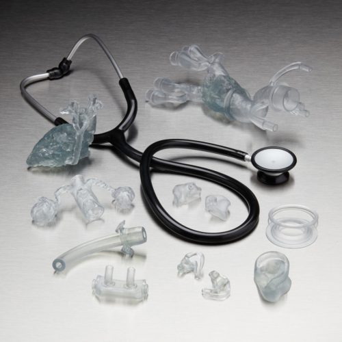 Formlabs BioMed Flex 80A resin (Form 3; biokompaktibilis, rugalmas műgyanta)