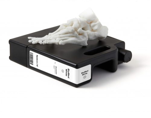 Formlabs BioMed White resin (Form 3; biokompaktibilis műgyanta)