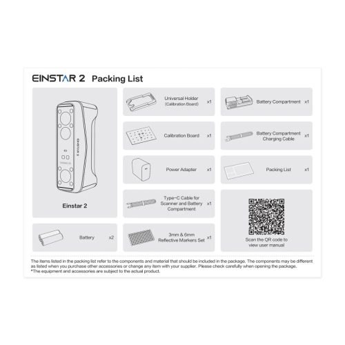 Einstar 2 3D szkenner