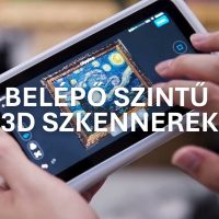 Belépő szintű 3D szkennerek