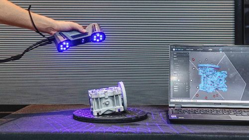 FreeScan Combo 3D szkenner - bemutató darab