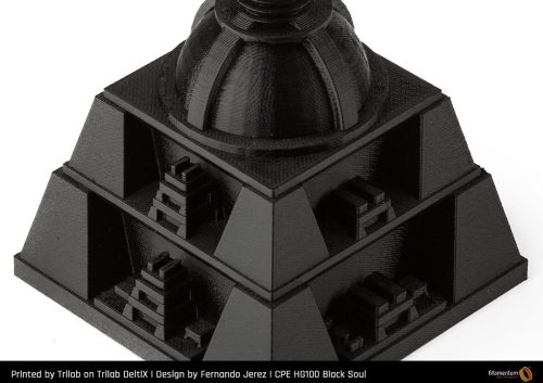 Fillamentum CPE HG100 Black Soul nyomtatószál, fekete