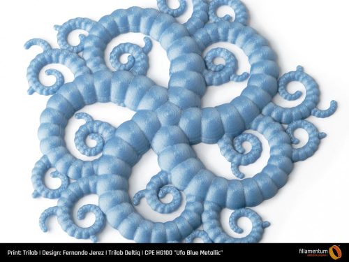 Fillamentum CPE HG100 UFO Blue Metallic nyomtatószál, metál kék