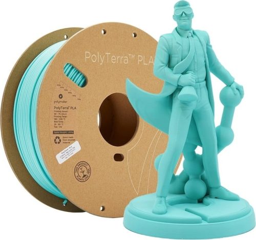 Polymaker PolyTerra PLA Arctic Teal nyomtatószál, türkizkék