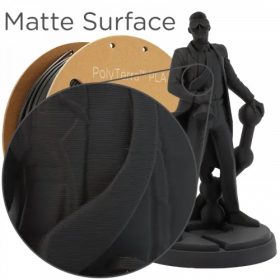   Polymaker PolyTerra PLA Charcoal Black nyomtatószál, fekete