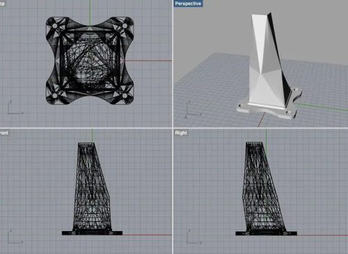 Rhino 3D modellező tanfolyam (online, 8x3 óra)