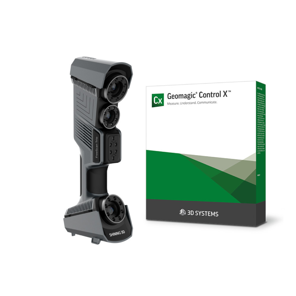 FreeScan Trio 3D szkenner és Geomagic Control X Essentials s
